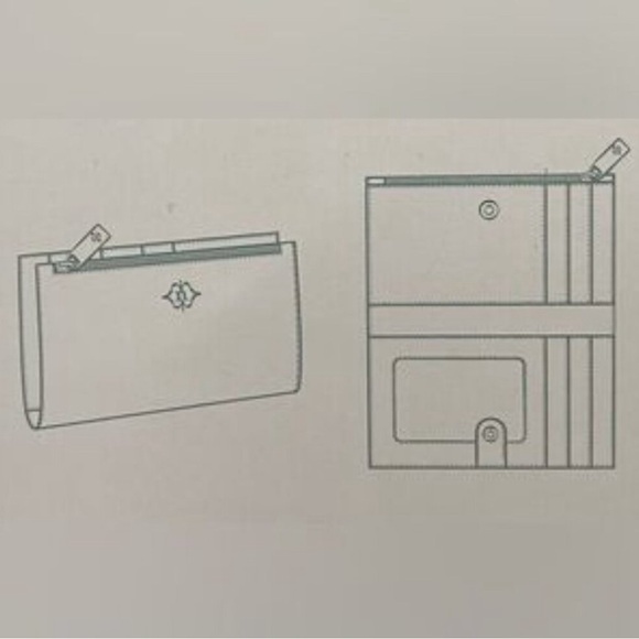 Nanette Lepore White Bi-Fold Wallet w/Gift Box - NIB - Picture 4 of 4